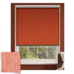 Persianas Rolô Blackout Brisk - Laranja